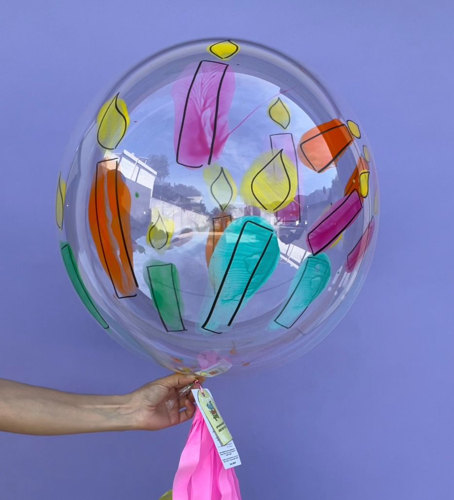 Globo burbuja velitas