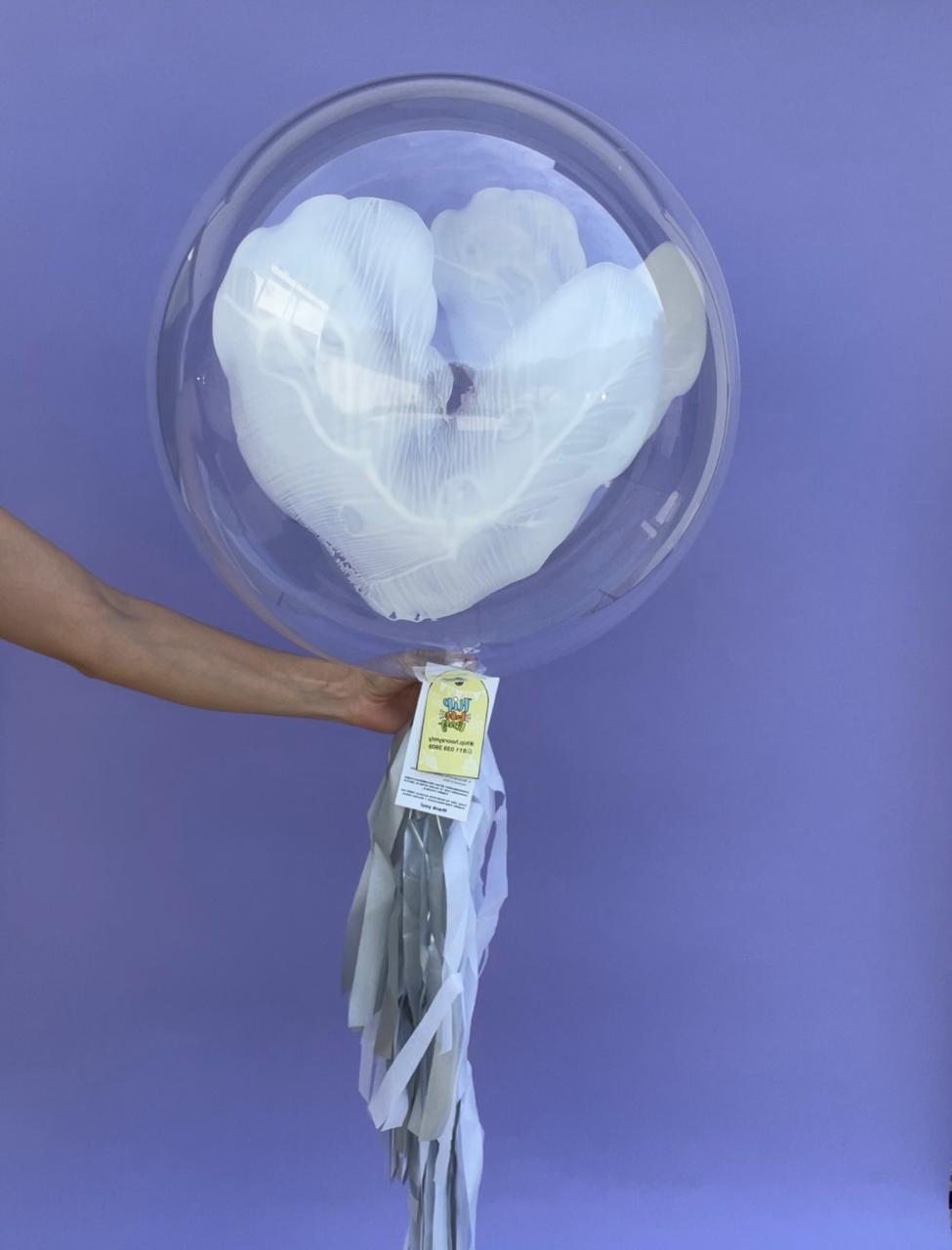 Globo burbuja corazón