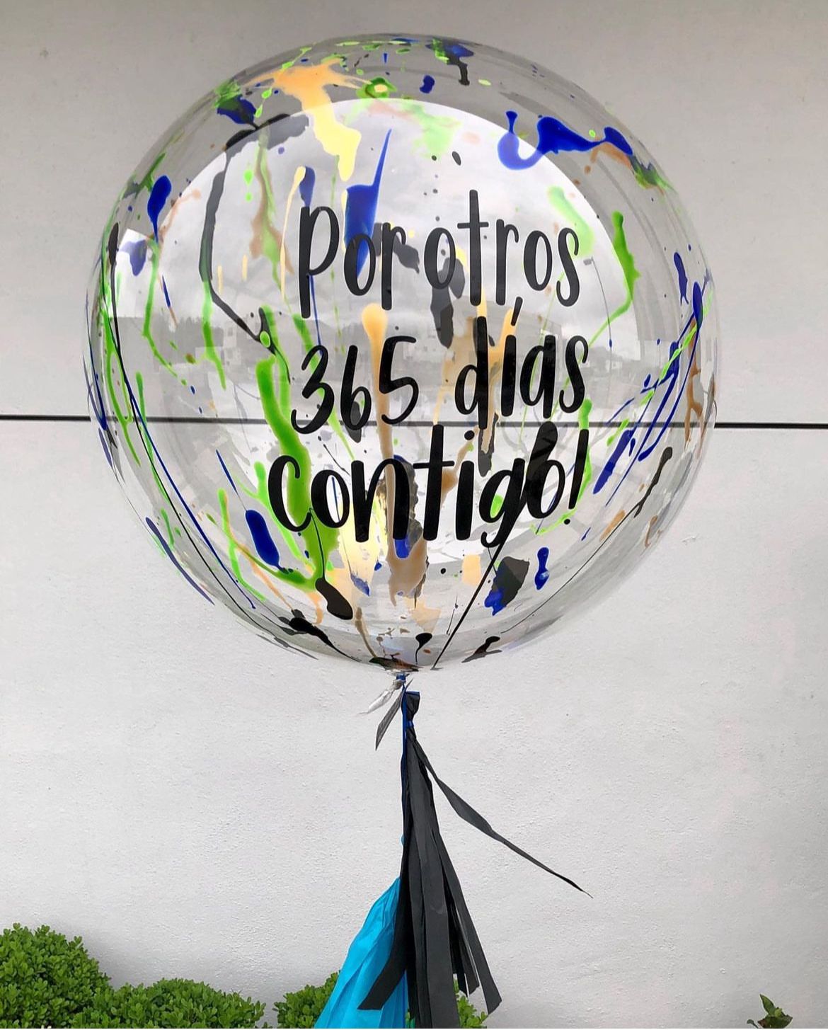 Globo burbuja splash