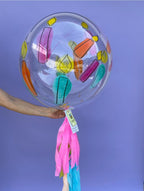 Globo burbuja velitas