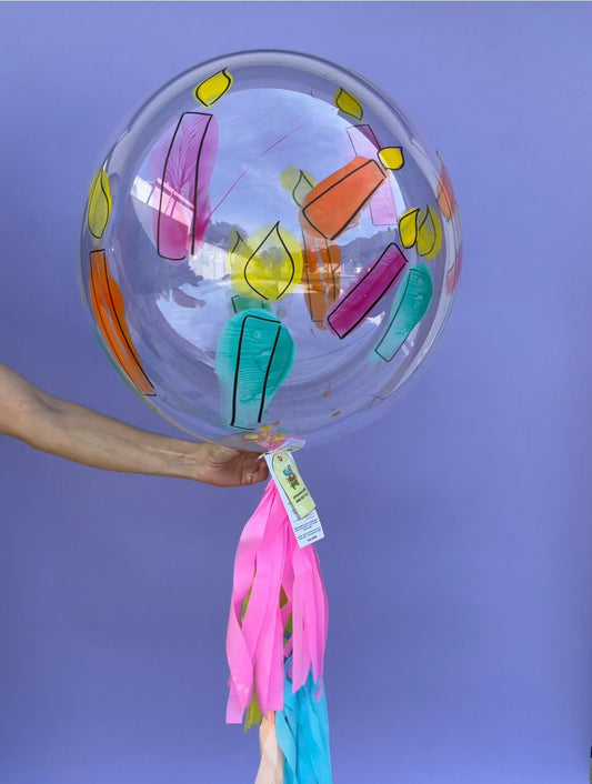 Globo burbuja velitas