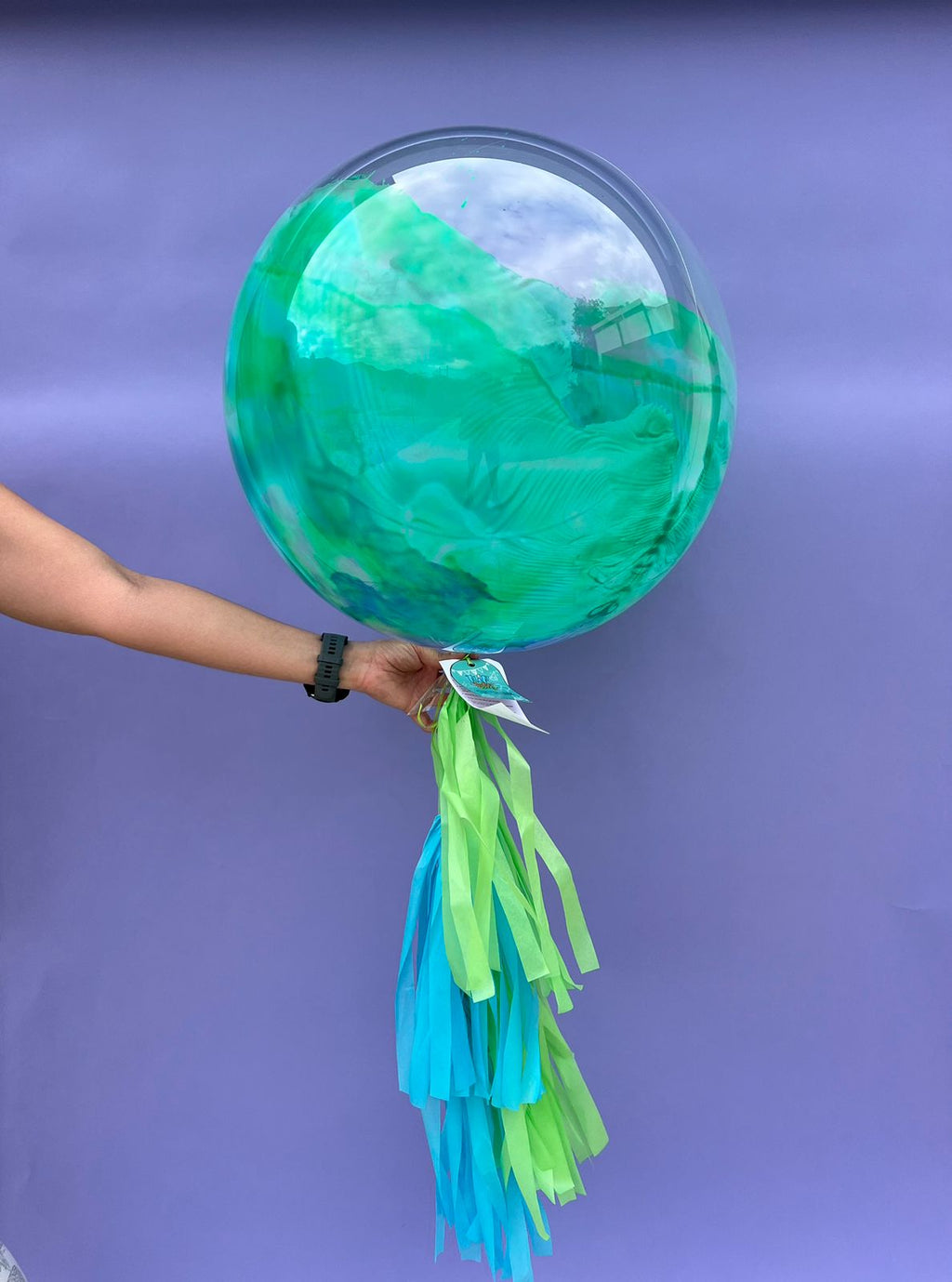Globo burbuja completa