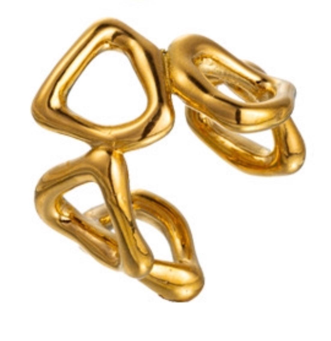 Anillo chunky formas