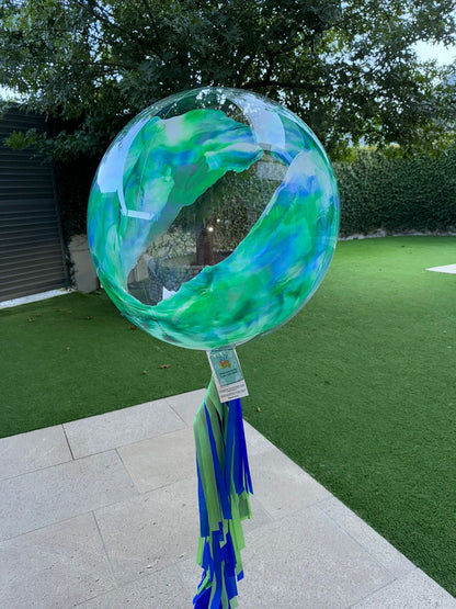 Globo burbuja stripe
