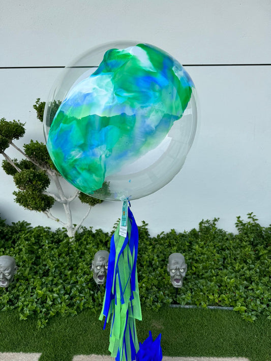 Globo burbuja stripe